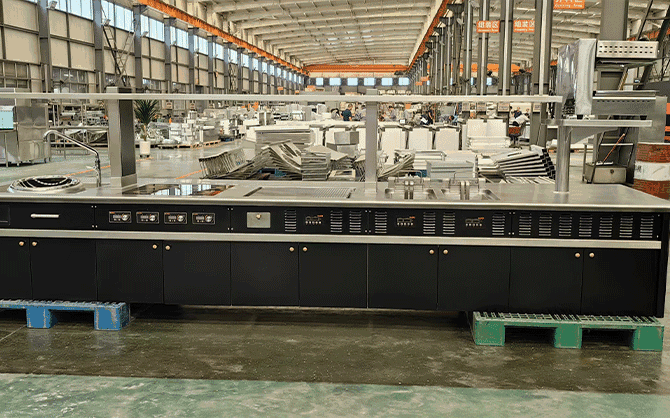 瑞能國(guó)際·瑪菲利廚具生產(chǎn)廠家實(shí)況圖片