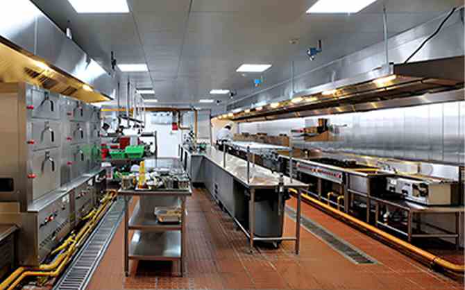 瑪菲利廚具廚房設(shè)備案例展示圖片